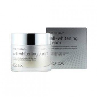 TonyMoly Cell Whitening Cream - Bio EX  - Осветляющий крем