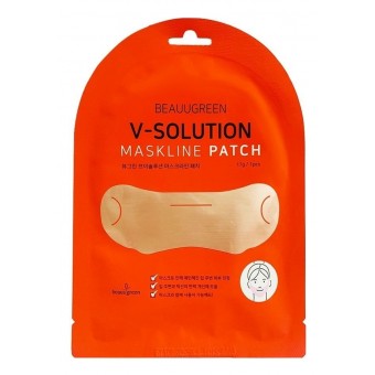 BeauuGreen V-Solution Mask Line Patch - Маска-патч для коррекции овала лица