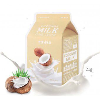 A'pieu Coconut Milk One-Pack - Кокосовая маска для лица