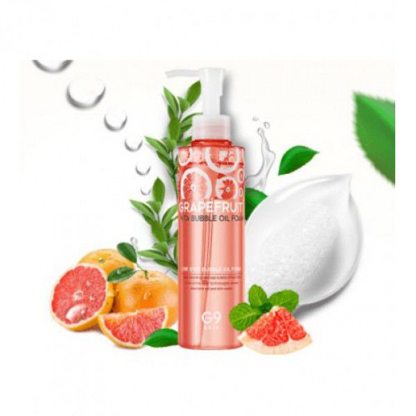 G9Skin Grapefruit Vita Bubble Oil Foam - Масло - пенка для у