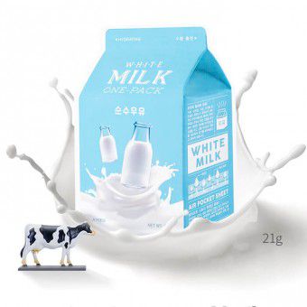 A'pieu White Milk One-Pack - Маска для лица с молочными протеинами