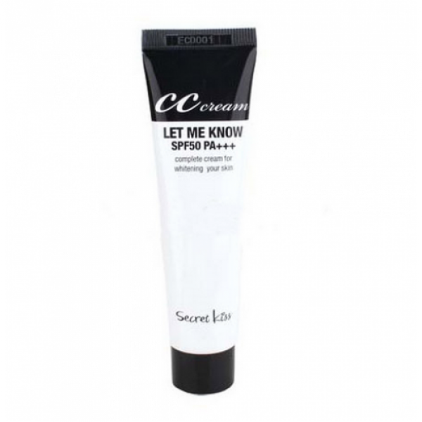 Let Me Know CC Cream SPF50 - CС крем для сухой кожи
