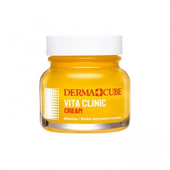 Farm Stay Derma Cube Vita Clinic Cream - Крем для молодости и сияния кожи