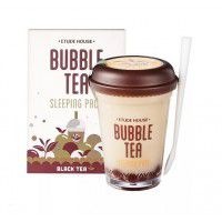 Bubble Tea Sleeping Pack Black Tea - Ночная маска для лица