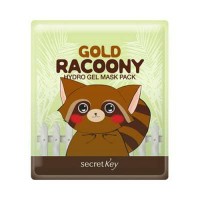 Gold Racoony Hydrogel Mask Pack - Гидрогелевая омолаживающая маска