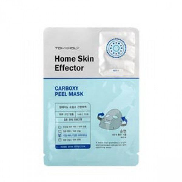 Home Skin Effetor Carboxy Peel Mask - Маска осветляющая с эк