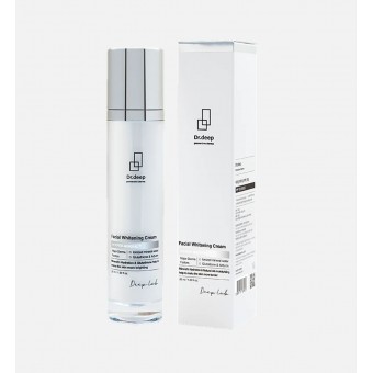 Dr.Deep Facial Whitening Cream - Крем для лица с ионизированными минералами и витамином Е