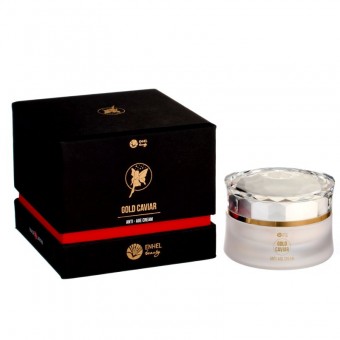 Enhel Beauty Gold Caviar Anti Age Cream - Омолаживающий крем для лица с черной икрой