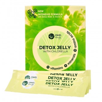 Detox Jelly with Chlorella - Детокс - желе с хлореллой