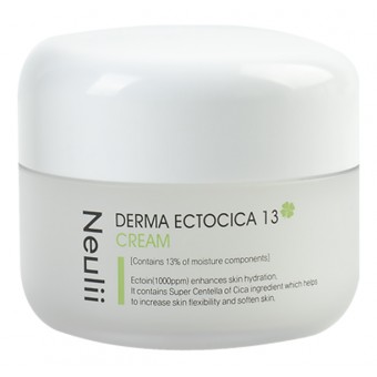 Neulii Derma Ectocica 13 Cream - Крем для лица с эктоином и центеллой азиатской