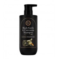 Black Garlic & Curcumin Shampoo - Шампунь с экстрактом черного чеснока и куркумы