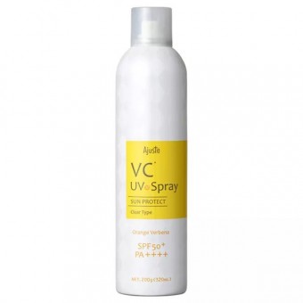 Ajuste VC UV Spray Sun Protect Clear Type SPF 50/PA++++ - Солнцезащитный спрей с витамином С