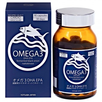 Yotsuba Japan Omega-3 - Витаминный комплекс для сердца и сосудов