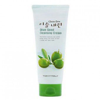 TonyMoly Clean Dew Olive Seed Cleansing Cream - Очищающий крем для умывания с экстрактом оливы