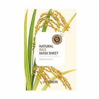 The Saem Natural Rice Mask Sheet - Маска осветляющая
