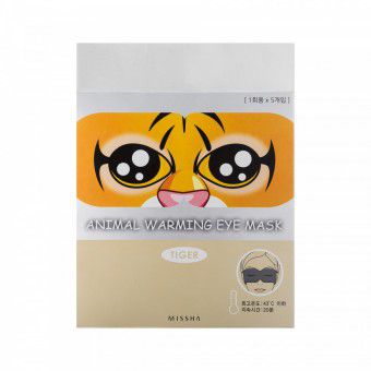 Missha Animal Warming Eye Mask_Tiger (Rose Fragrance) - Маска для глаз