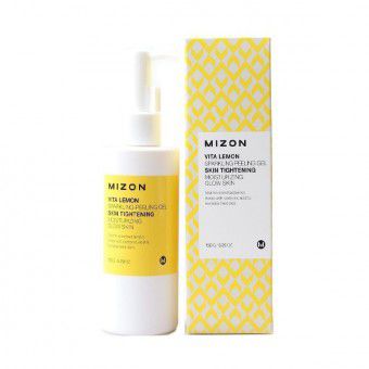 Mizon Vita Lemon Sparkling Peeling Gel - Пилинг-гель для отшелушивания кожи лица с экстрактом лимона