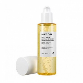 Mizon Vita Lemon Sparkling Toner - Витаминный тонер для сияния кожи