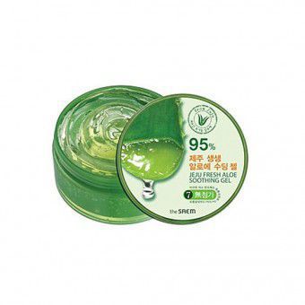 The Saem Jeju Fresh Aloe Soothing Gel 95% - Гель с алое