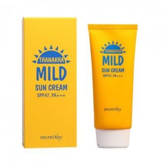 Secret Key Thanakha Mild Sun Cream SPF47,PA+++ - Крем мягкий солнцезащитный