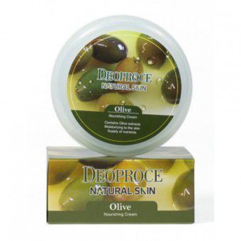 Deoproce Natural Skin Olive Nourishing Cream - Крем для лица и тела питательный на основе масла оливы