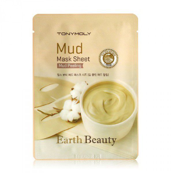 Earth Beauty Mud Mask Sheet - Маска для лица глиняная