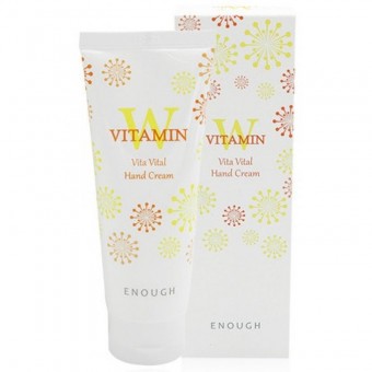Enough W Collagen Vita Hand Cream - Крем для рук с витаминным комплексом