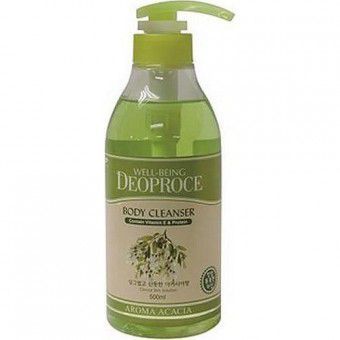 Deoproce Well-Being Aroma Body Cleanser Acacia - Гель для душа с экстрактом акации