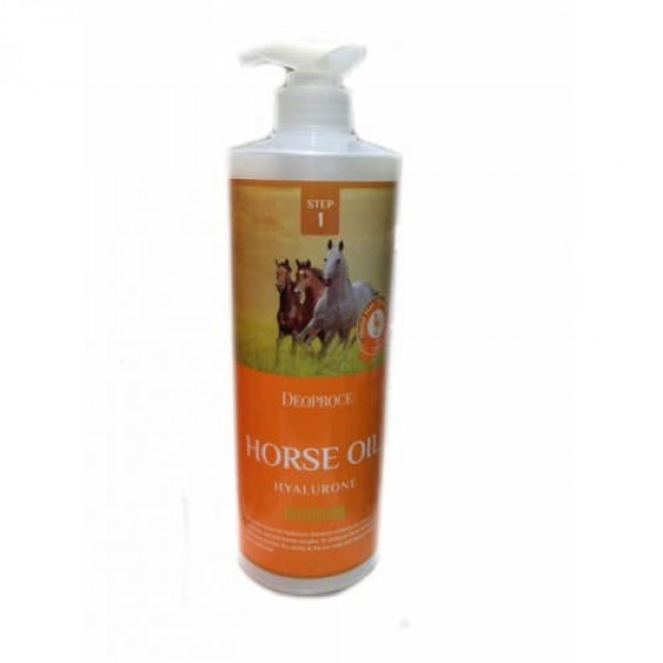 Horse Oil Hyalurone Shampoo - Шампунь с лошадиным жиром и ги
