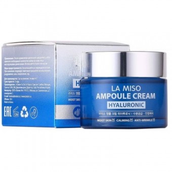 La Miso Ampoule Cream Hyaluronic - Ампульный крем с гиалуроновой кислотой