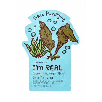 TonyMoly I'm Real Seaweeds Mask Sheet - Маска с экстрактом морских водорослей