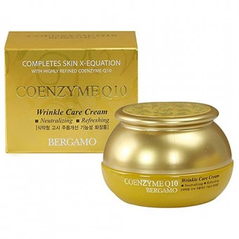 Bergamo Coenzyme Q10 Wrinkle Care Cream - Крем омолаживающий с коэнзимом Q10
