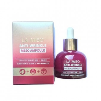 La Miso Anti-Wrinkle Meso Ampoule - Антивозростная мезо сыворотка