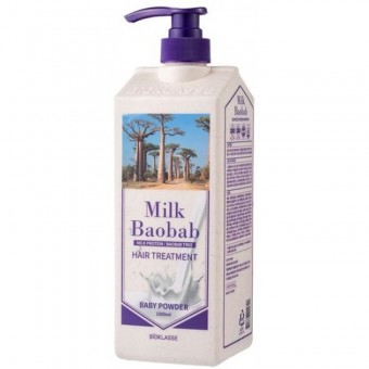 Milk Baobab Original Treatment Baby Powder - Бальзам для волос с ароматом детской присыпки 1000 мл