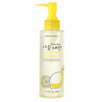 TonyMoly Clean Dew Lemon Seed Cleansing Oil - Гидрофильное масло для снятия макияжа с лимоном