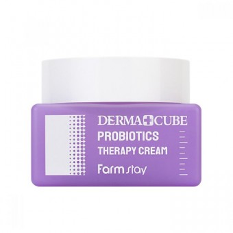 Farm Stay Derma Cube Probiotics Therapy Cream - Крем для лица с пробиотиками