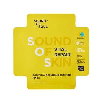 Sound Of Soul Vital Repairing Essence Mask - Маска для лица с восстанавливающей эссенцией