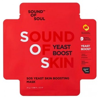 Sound Of Soul Yeast Skin Boosting Mask - Маска для лица дрожжевая стимулирующая