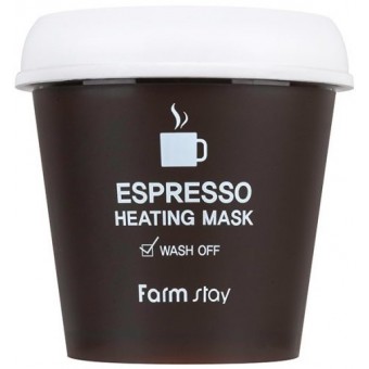Farm Stay Espresso Heating Mask - Согревающая маска для лица с экстрактом кофе Арабика