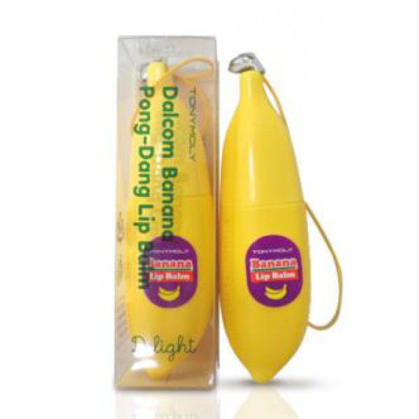 Delight Dalcom Banana Pongdang Lip Balm 01 - Бальзам для губ