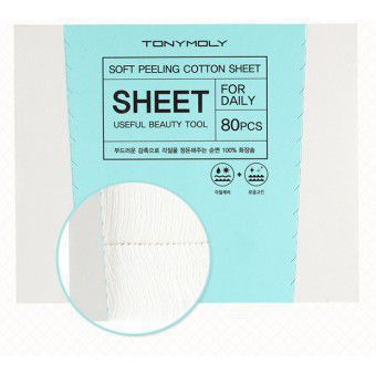 TonyMoly Soft Cotton Peeling Sheet - Хлопковые диски