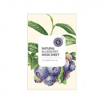 The Saem Natural Blueberry Mask Sheet - Маска от усталости