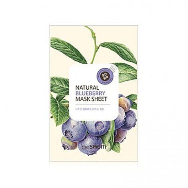 Natural Blueberry Mask Sheet - Маска от усталости