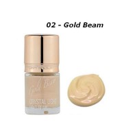 Crystal Light 02 Gold Beam - Хайлайтер для лица жидкий золотой