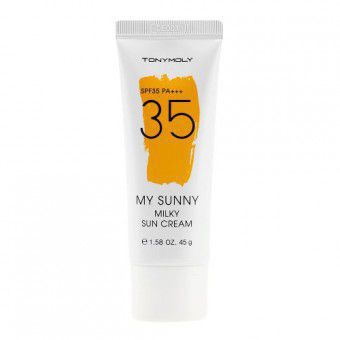 TonyMoly My Sunny Milky Sun Cream SPF35 PA+++ - Крем солнцезащитный
