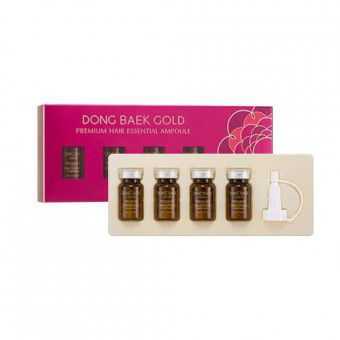 Missha Dong Baek Gold Premium Hair Ampoule - Сыворотка для волос