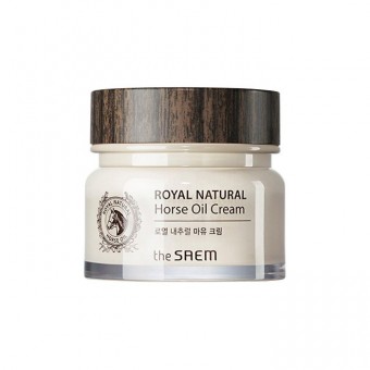 The Saem Royal Natural Horse Oil Cream - Крем для лица с лошадиным жиром