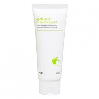 A'pieu Apple Acid Visible Peeling Gel - Пилинг-гель для лица с экстрактом яблока и AHA-кислотами