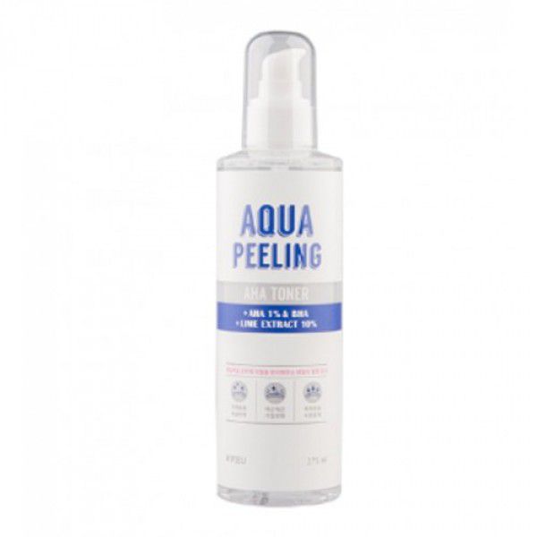 Aqua Peeling AHA toner + AHA 1% & BHA + Lime extract 10% - Т