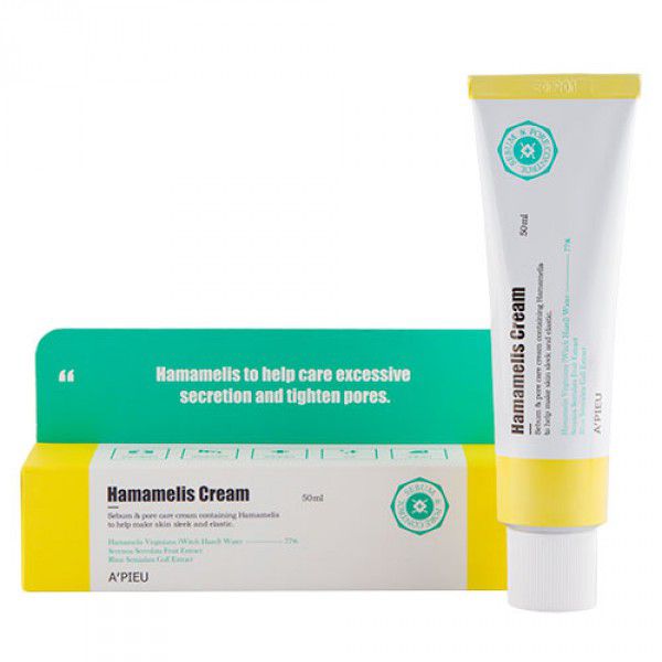 Уход за проблемной кожей  MyKoreaShop Hamamelis Cream - Крем для лица с гамамелисом
